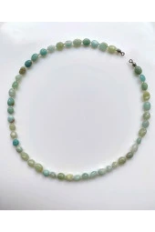 Amazonit Doğal Taş Kolye - 2