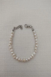 Sertifikalı 5 Mm Gerçek Inci Bileklik - 1