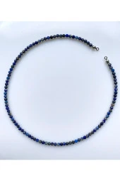 Lapis Lazuli Doğal Taş Kolye - 1