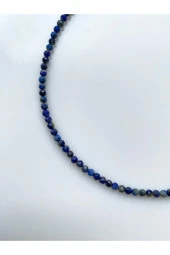 Lapis Lazuli Doğal Taş Kolye - 2