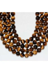 8mm  Kaplan Gözü Doğal Taş - 1