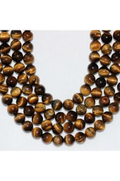 8mm Kaplan Gözü Doğal Taş - 1