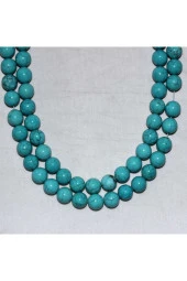 8mm Turkuaz (a Kalite) Doğal Taş - 1