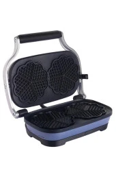 AKSU Vintage Waffle Makinesi Double Mavi T62W - 4