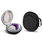 Kulaküstü ve Kulakiçi Kulaklıklar için 2in1 Su Geçirmez Ezilmez Taşıma Kulaklık Çantası - 1