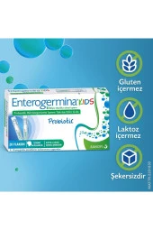 ENTEROGERMİNA Kids 20 Flakon 2 Milyar Bacillus Clausii Sporu İçeren Probiyotik - 3