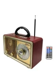 GLR Nostalji Radyo Bluetooth Ho Parlör M-110bt Usb - Sd Kart - 2