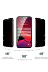 Apple Iphone 11 (6.1) Kavisli Gizlilik Filtreli Hayalet Ekran Koruyucu - 2