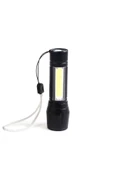 Watton Mini Çok Güçlü Şarjli El Feneri Xpe-Cob Led Wt-030 thumbnail 4