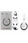 POLYGOLD Bluetooth Kulaklık Mp3 Fm Solo 2 Beats Model Kulaküstü - P47 Beyaz - 4