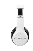 POLYGOLD Bluetooth Kulaklık Mp3 Fm Solo 2 Beats Model Kulaküstü - P47 Beyaz - 6