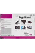 SHOPLİNE Ergostand Nb339 – M25 Laptop Notebook Işıklı Soğutucu Fan 5 Kademeli Stand thumbnail 2