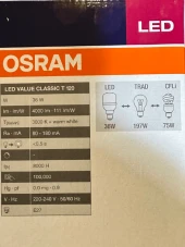 Osram 36W (197W) 3000K (Sarı Işık) E27 Duylu Led Torch Ampul (4 Adet) - 4
