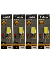 Cata CT-4252 4W 12V 3200K (Günışığı) G4 Duylu Kapsül Ampul (4 Adet) - 1