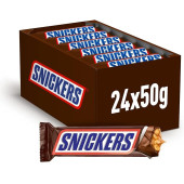 Snickers Yer Fıstıklı Çikolata 50 G (1 kutu - 24 Adet) - 1