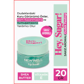 New Well Hey Sugar! Sakız Aromalı Dudak Peelingi 20gr - 1