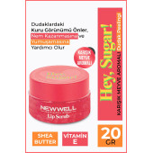 New Well Hey Sugar! Karışık Meyve Aromalı Dudak Peelingi 20gr - 1