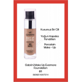 Gabrini Make Up Evermore Foundation - 01 - 1