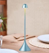 Lexon Steli Bell Led Masa Lambası Açık Mavi - 2