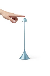 Lexon Steli Bell Led Masa Lambası Açık Mavi - 4