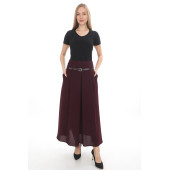 SORALLİNE KADIN ETEK 755 MÜRDÜM - 1