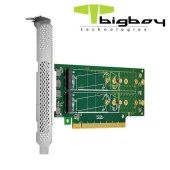 Bigboy PCIe 4.0 x4 PCIe 4.0 x16 4xM.2 4xNVMe Çevirici Ünite - 2