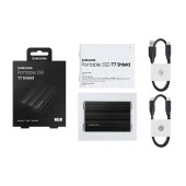 Samsung T7 Shield 2TB Mini USB 3.2 Siyah Taşınabilir SSD - 4