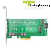 Bigboy PCIe 4.0 x4 PCIe 4.0 x8 2xM.2 1xNVMe+1xSata Çevirici Ünite - 1