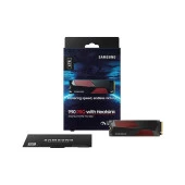Samsung 990 PRO 4TB 22x80mm PCIe Gen 4.0 x4 NVMe M.2 Soğutuculu SSD - 3