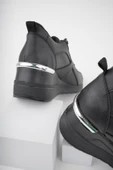 Muggo NEPAL Garantili Kadın Ortopedik Yüksek Taban Günlük Bağcıklı Sneaker Spor Ayakkabı - 6