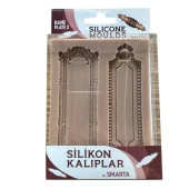 Smarta Silikon Kalıplar İsim Plakası 2 Seti 3048 - 1