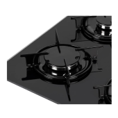 Regal AO 6041 SC Siyah Cam Ankastre Ocak - 2