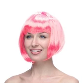 Pembe Kısa Peruk - 1