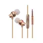LinkTech H20 Mikrofonlu Metal Kulak İçi Kablolu Kulaklık 3.5mm - 2