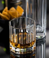 Perlotus 310 cc Churchill Nude Kristal Viski Bardağı Viski Taşı Hediyeli - 5