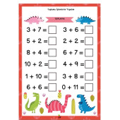 Çocuklara Matematik Öğreten YAZ-SİL Kitap Seti - 6