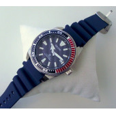 Seiko Prospex Samurai SNM 4R35-01Y0 Mavi Otomatik Erkek Kol Saati Dalgıç 200 m - 3