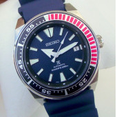 Seiko Prospex Samurai SNM 4R35-01Y0 Mavi Otomatik Erkek Kol Saati Dalgıç 200 m - 4