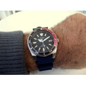 Seiko Prospex Samurai SNM 4R35-01Y0 Mavi Otomatik Erkek Kol Saati Dalgıç 200 m - 5