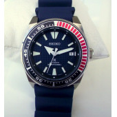 Seiko Prospex Samurai SNM 4R35-01Y0 Mavi Otomatik Erkek Kol Saati Dalgıç 200 m - 8