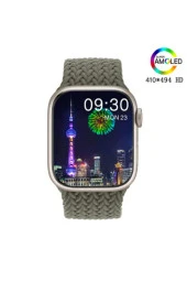 AbaTech İPHONE 12 - İPHONE 12 PRO UYUMLU SMART WATCH HK9 PRO AMOLED EKRAN AKILLI SAAT - 5