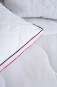 4 Adet Mikrofiber Klimalı Yastık 50x70 Cm 1.100 Kg Beyaz - 3