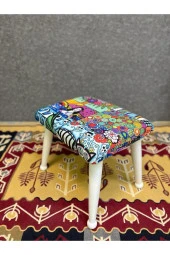 Asedia Trend Lake Diego Ahşap Ayak Uzatma Pufu Makyaj Koltuğu Bench Tabure thumbnail 2