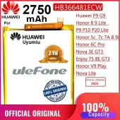 Huawei Honor P10 Lite HB366481ECW 2750 mAh Batarya Pil Orijinal Uzun Ömürlü Yüksek Kapasite - 3