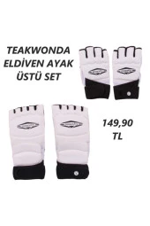 Teakwondo Eldiven & Aya Üstü Set - 1