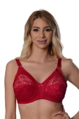 Sistina Bayan Bordo Dantelli Toparlayıcı Sütyen 503 - 4
