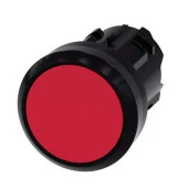 Siemens,22mm Plastik Kırmızı Yaylı Buton Kafası,3SU1000-0AB20-0AA0 - 1
