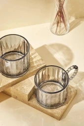 Perotti Ringo Line Füme 2 Li Cam Kupa 325 Ml 15864 - 3