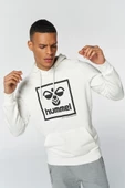 Hummel 921556-9003 Ekru Baskılı Kapüşonlu Erkek Sweat - 2