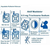 Medentec Aquatabs Doğada Hayatta Kalma 8,5mg. Su Arıtma Tableti - 2